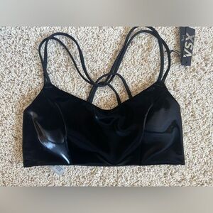 Victoria’s Secret Faux Leather Bralette